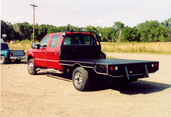 image of dually flatbed